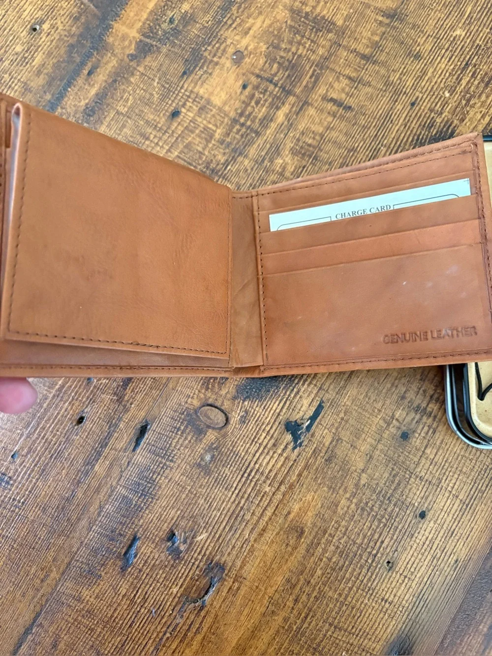 Collegiate NWT Alabama Crimson Tide Leather Wallet Tan